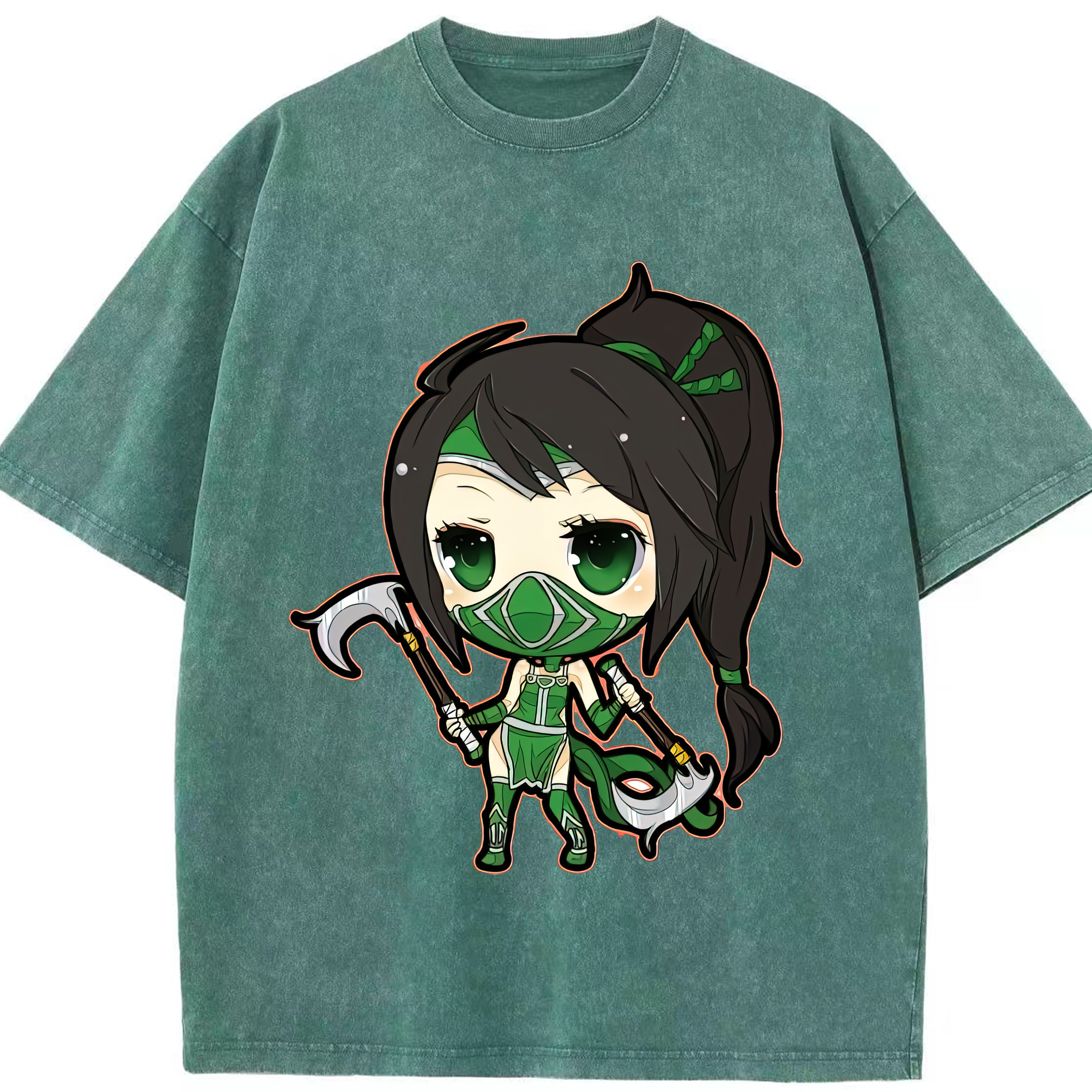 リーグ・オブ・レジェンド League of Legends LOL 綿100% ヴィンテージ風 半袖Tシャツ（フロントプリント）